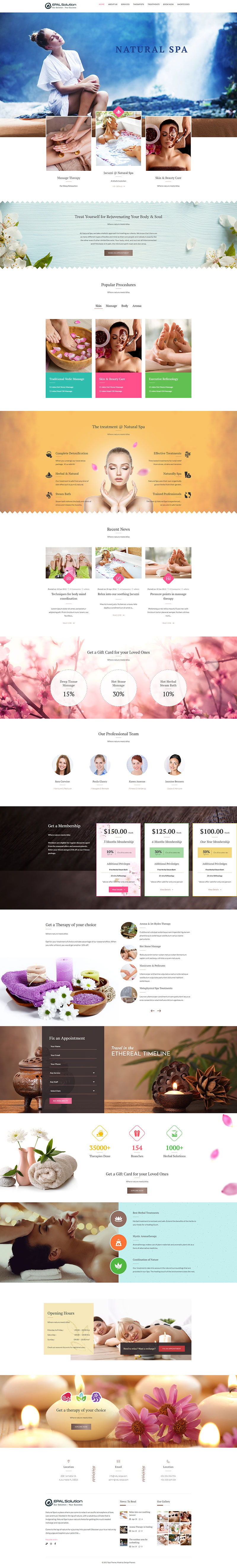 Mẫu Web Spa / S2223