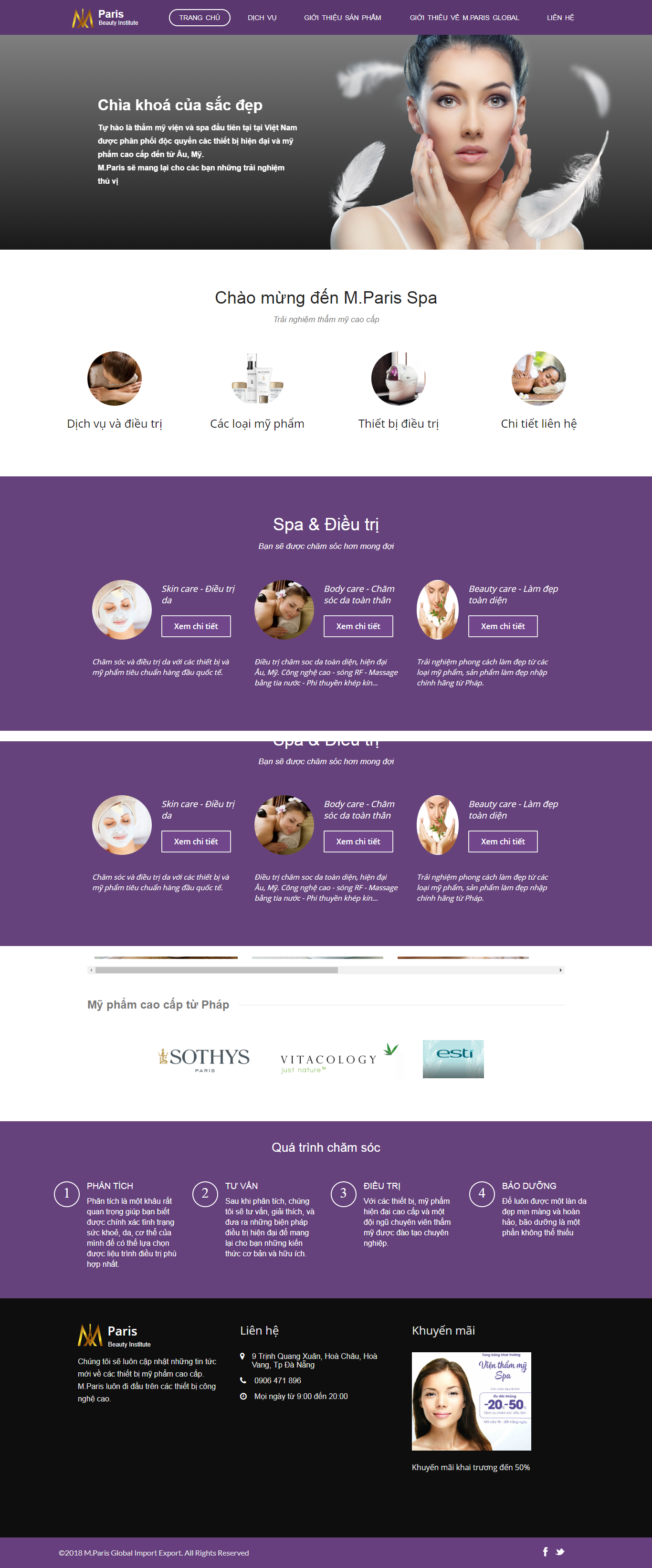 Mẫu Web Spa / S0167