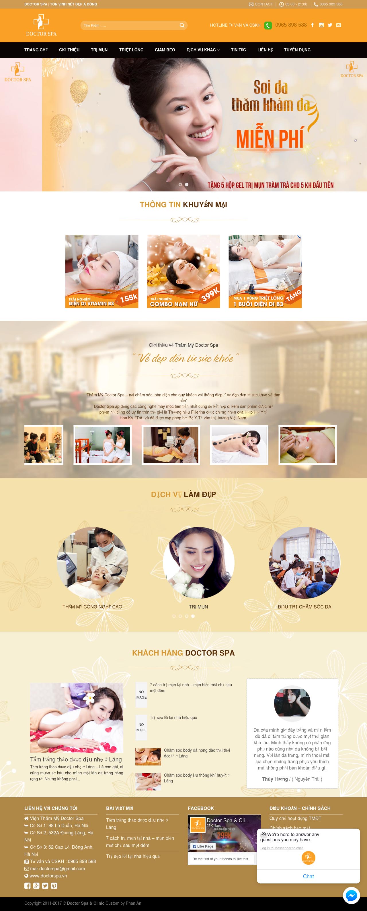 Mẫu Web Spa / S0162