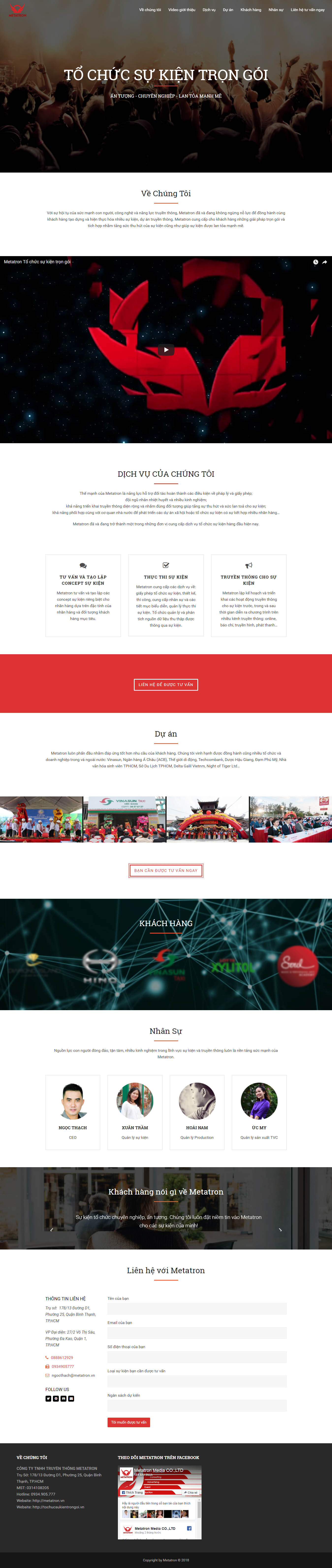 Mẫu Web Doanh Nghiệp / D0173