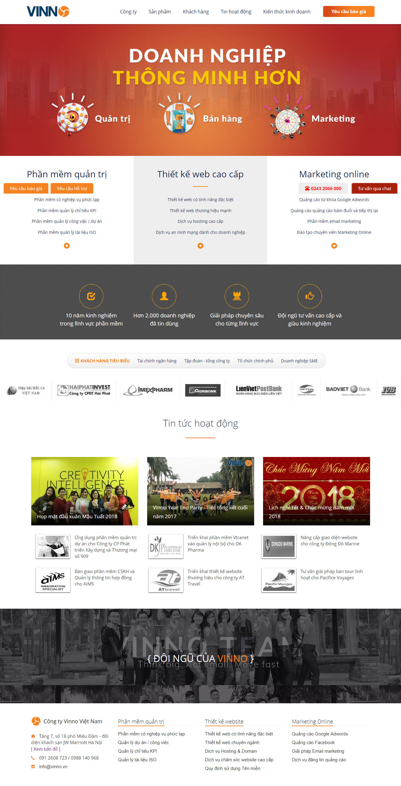 Mẫu Web Doanh Nghiệp / D0174