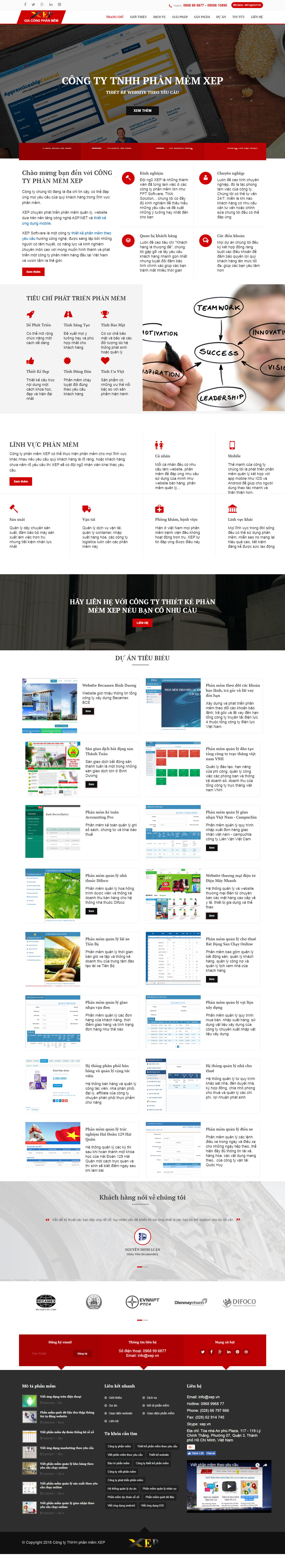 Mẫu Web Doanh Nghiệp / D0175