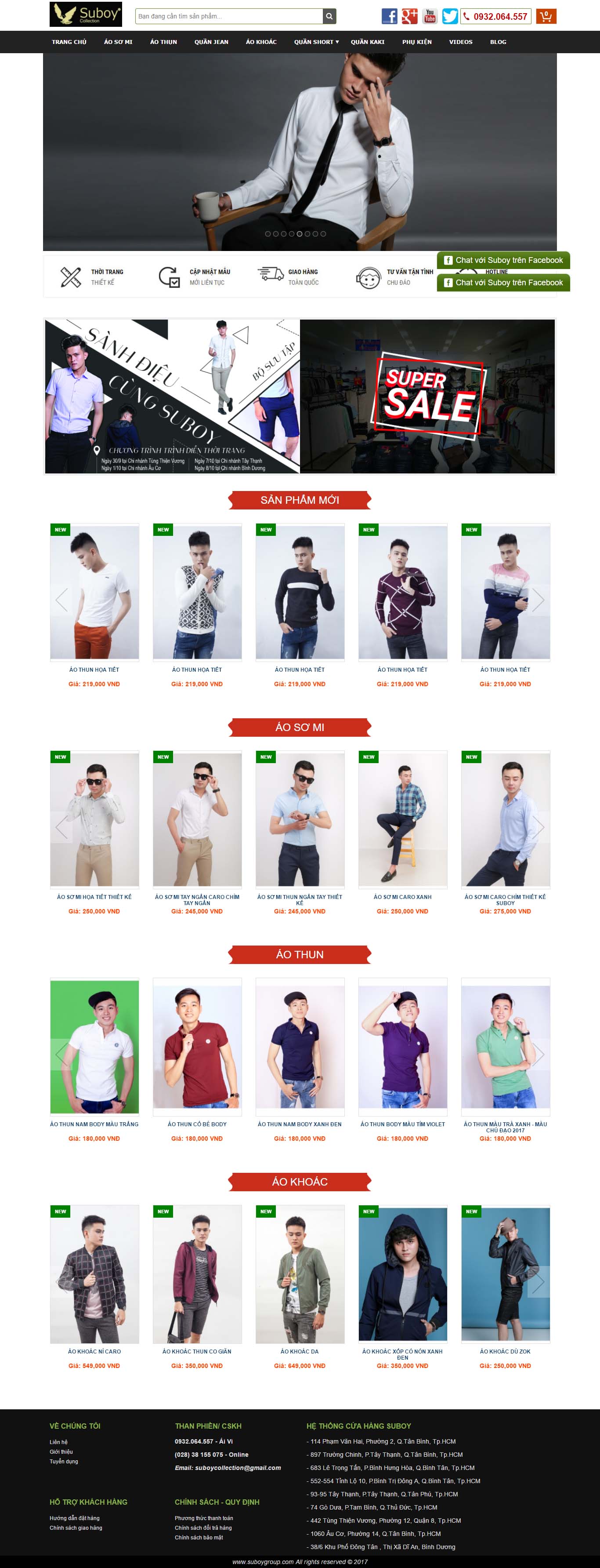 Mẫu Web Thời Trang / TT0160