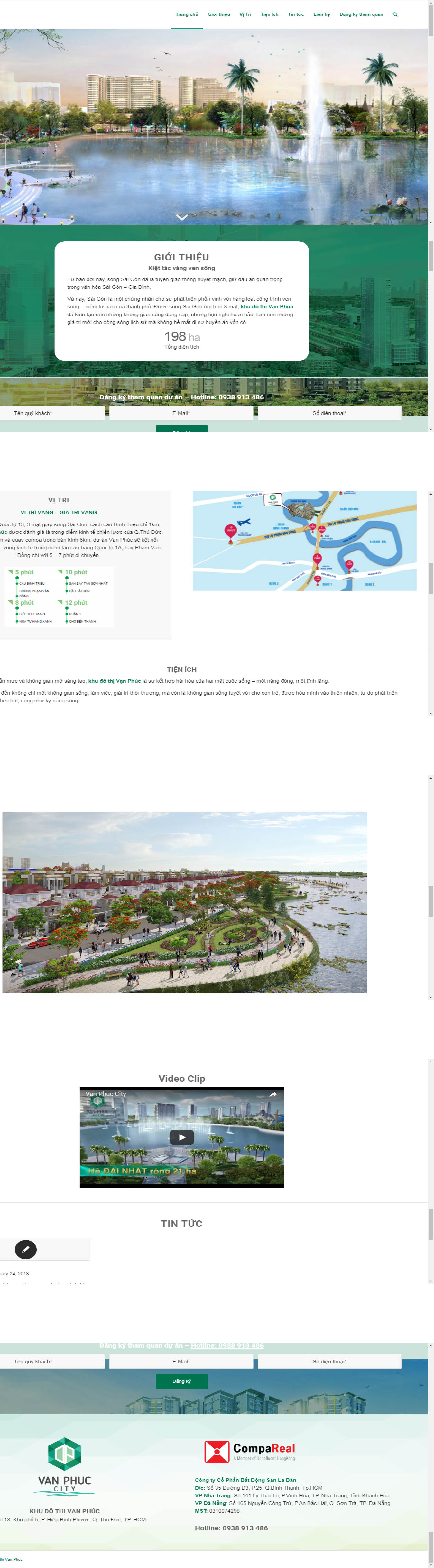 Mẫu Web bất động sản / D0201