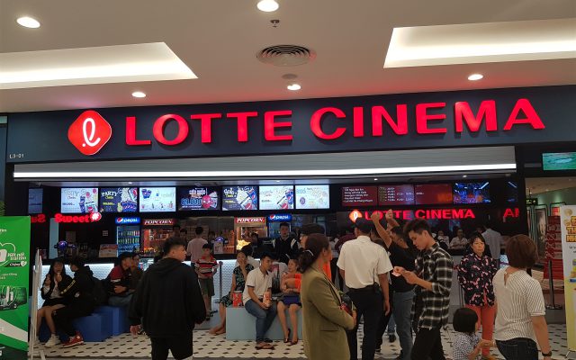 Quảng cáo tại rạp Lotte Cinema thành phố Hồ Chí Minh